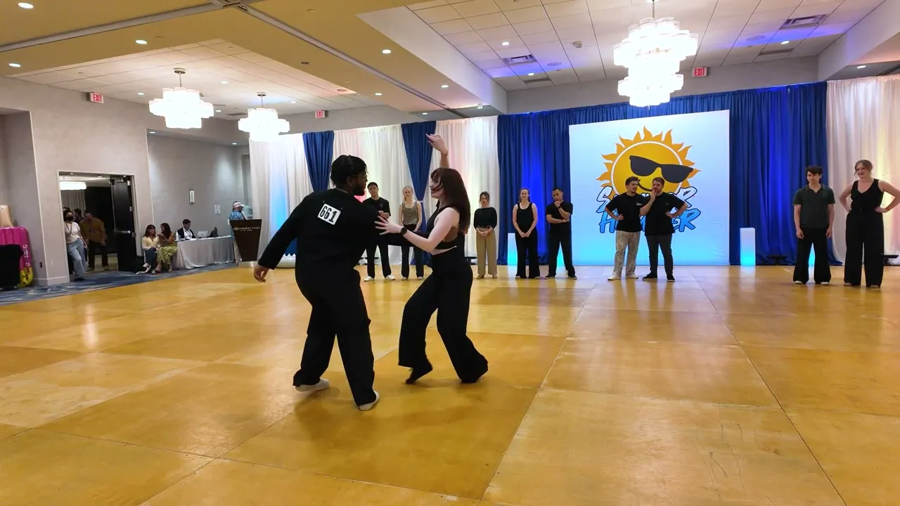 SH26 STRICTLY ADV FINALS Gabe Ofordu and Annie Ogren