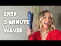 5-Minute Waves Hair Tutorial The EASIEST hair hack