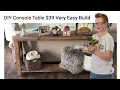 DIY Console Table 39