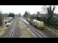 A busy day at Water Orton - 3/12/21 featuring Class 37,43,57,66 & 70