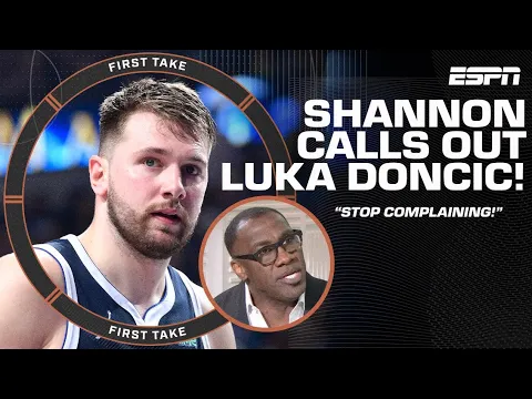 Download MP3 STOP ALL THE COMPLAINING! - Shannon Sharpe calls out Luka Doncic for Game 4 loss | First Take