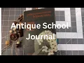 New Project Antique School Theme Vintage Style Journal Available on Vinted link below