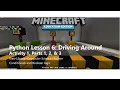 Minecraft EE - Python Walkthrough Lesson 6