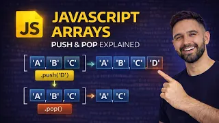 JavaScript Arrays for Beginners Push Pop Zero-Indexing Explained Lesson 38