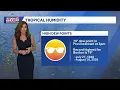 Hot Friday with storms