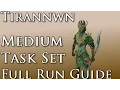RSTask Tirannwn Medium Task Set Full Run Guide Runescape RS3