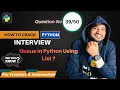 How to Implement Queue in Python using List Enqueue Dequeue Explained Easy