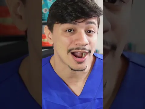 O Aparelho dela saiu junto com o dente. REAL !!