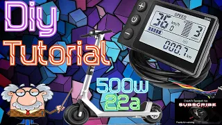 S866 display bird 2 scooter Conversion Tutorial