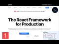 Full-stack React and Django Project and why Next JS