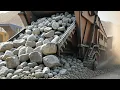 Download Lagu EXTREME Rock Refused to Break. So We Brought in the Big Jaw | Ultimate Rock Crushing ASMR