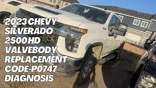 2023 Chevy Silverado 2500 valve body replacement