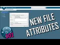 3DX 101 New File Attributes