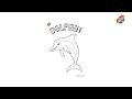 Dolphin Coloring Pages Free Printable