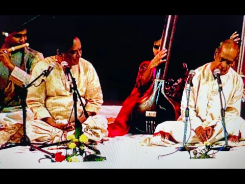 Download MP3 Pandit Bhimsen Joshi & Dr Balamurali Krishna Duet - Raga Bhairav @ Royal Festival Hall, London