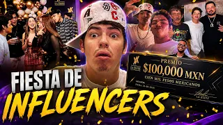 asisti a una fiesta de influencer y (PARTICIPO POR 100,000 PESOS)(PELEA DE AURA CON LADY PAYS)