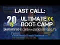 Ultimate Boot Camp - January 20-22 2020 Last Call