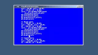 Lesson4 Quadratic Curves Java Graphics Tutorial