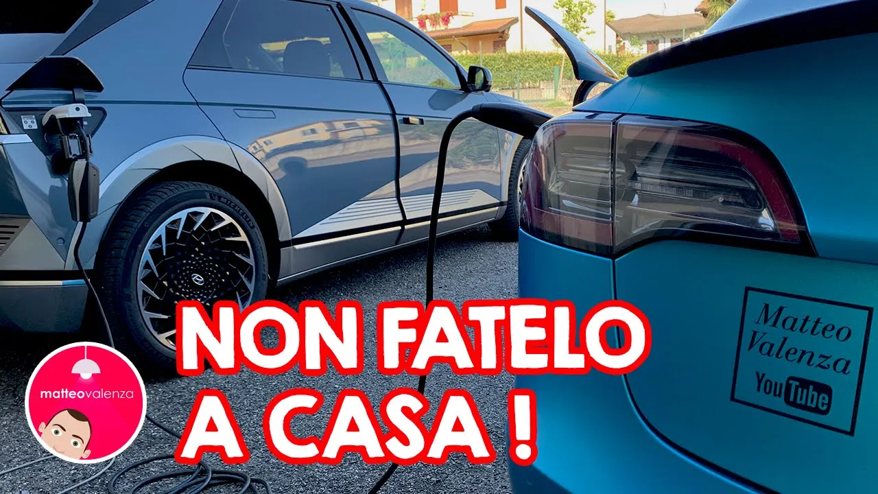IONIQ 5 RICARICA LA BATTERIA DI UNA TESLA MODEL 3 !