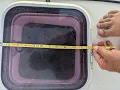 Hatch handle repair for a lewmar size 10 hatch on Leopard 43 SV Tusitala