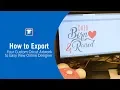 How to Export Your Custom Cricut Art to Easy View