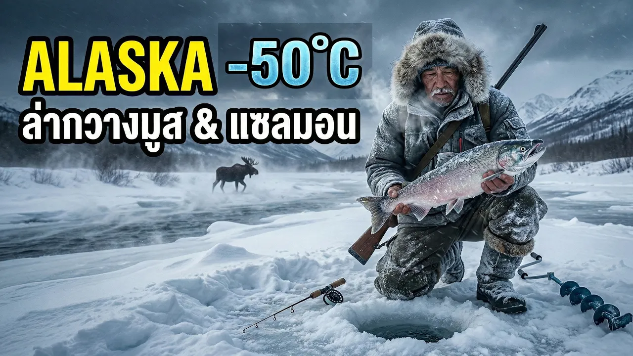 เอาชีวิตรอดในAlaska สองพี่น้องล่ากวางมูสและปลาแซลมอนเพื่อเลี้ยงดูครอบครัว