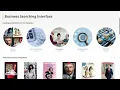 How to use the Library s Business searching interface