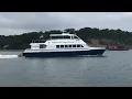 MBTA Ferry leaving Hull Massachusetts Around 8 42 AM