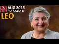 Leo August 2026 Horoscope - Vitality Transformation And Luminous Rebirth