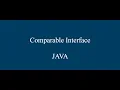 Comparable Interface Sort a List of Objects