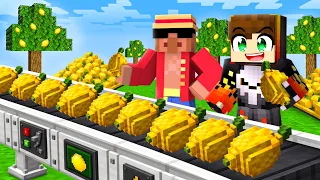 I OPENED A LEMONADE SHOP IN MINECRAFT!!