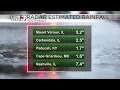 New estimated rainfall totals suggest 7 4 inches of rain in Nashville Illinois
