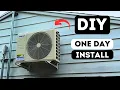 How To Install A Mini Split In Your Garage - Step By Step-