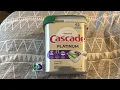 Honest review of Cascade Platinum Dishwasher Pods