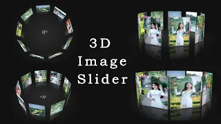 Awesome CSS3 3D Image Slider With JavaScript 3D Rotating Image Slider