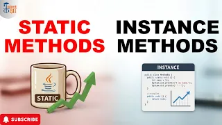 Static Methods In Java vs Instance Methods