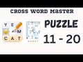 Crossword Master Puzzle 11 12 13 14 15 16 17 18 19 20 Answers