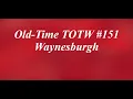 Old-Time TOTW 21