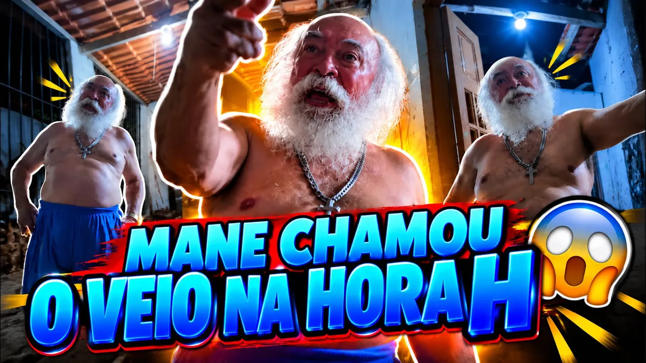 MANETIKIN FOI PEDIR DINHEIRO AO VOVÔ NO DIA 30 | LUIZ DO SOM