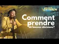 Lagu Comment prendre de bonnes décisions? | Pasteure Nadine Kabuya