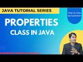 properties Class in Java Java Tutorial in Hindi Java New Feature