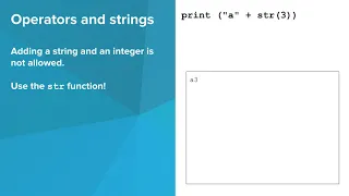 Intro Python - String Operators