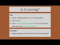 Is It Raining Java exercise using boolean variables and if statements