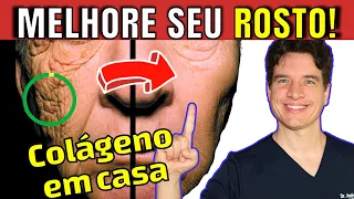 NÃO PAREÇA MAIS VELHO do que VOCÊ É | 6 Dicas PODEROSAS para Aumentar o COLÁGENO da Sua Pele em Casa