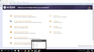 Error when Loading SDK manager in Eclipse - Fix in 15 Seconds