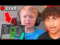 STREAMER GETS CAUGHT CHEATING IN MINECRAFT