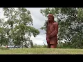 So Minnesota Pine City Voyageur Statue