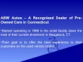 ABW Autos - An Independent Authorized Dealer of Pre-Owned Vehicles in the State of Connecticut