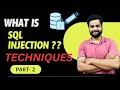 SQL Injection Vulnerability Attack Techniques Part 2