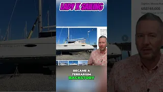 Why is this Catamaran So CHEAP? – Ep 365 – Lady K Sailing #sailboat #sailboatlife #youtubeshorts